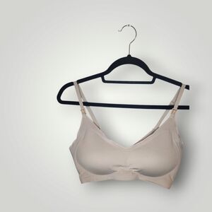 Hotfish Intimates maternity Nursing Bra beige size M